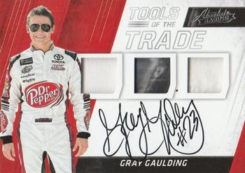2017 Panini Absolute - Tools of the Trade Trios Signatures #TTTS-GG Gray Gaulding Front