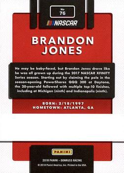2018 Donruss #76 Brandon Jones Back