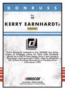 2018 Donruss #114 Kerry Earnhardt Back