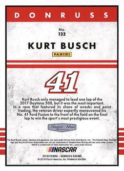 2018 Donruss #132 Kurt Busch Back