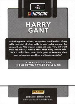 2018 Donruss #167 Harry Gant Back