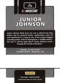 2018 Donruss #170 Junior Johnson Back