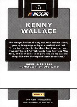 2018 Donruss #171 Kenny Wallace Back