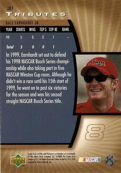 2000 Upper Deck Tributes Dale Earnhardt Jr. #JR7 Dale Earnhardt Jr. Back