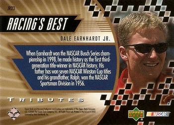2000 Upper Deck Tributes Dale Earnhardt Jr. #JR23 Dale Earnhardt Jr. Back