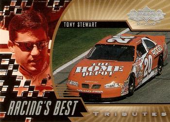 2000 Upper Deck Tributes Tony Stewart #TS23 Tony Stewart Front