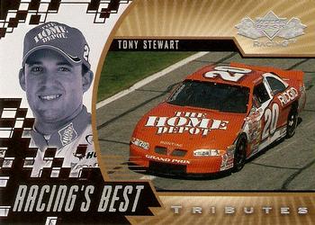2000 Upper Deck Tributes Tony Stewart #TS24 Tony Stewart Front