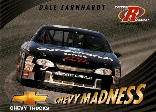 1997 Pinnacle Racer's Choice - Chevy Madness Oversized #2 Dale Earnhardt Front