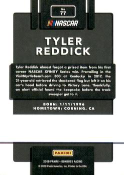 2018 Donruss - Gold Foil #77 Tyler Reddick Back