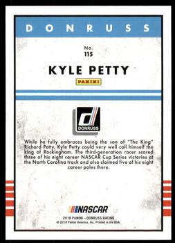 2018 Donruss - Gold Foil #115 Kyle Petty Back