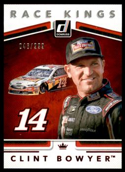 2018 Donruss - Red Foil #13 Clint Bowyer Front