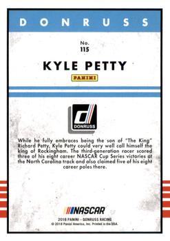 2018 Donruss - Red Foil #115 Kyle Petty Back