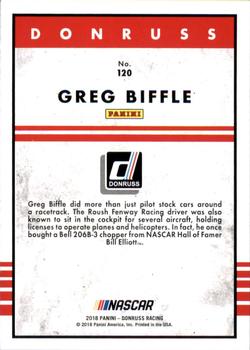 2018 Donruss - Red Foil #120 Greg Biffle Back