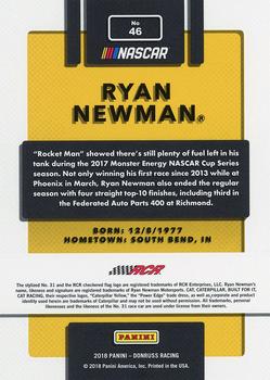 2018 Donruss - Press Proof Gold #46 Ryan Newman Back