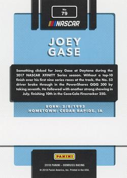 2018 Donruss - Press Proof Holofoil #79 Joey Gase Back