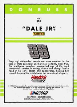 2018 Donruss - Press Proof Holofoil #101 Dale Earnhardt Jr Back