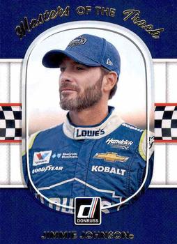 2018 Donruss - Masters of the Track #MT1 Jimmie Johnson Front