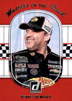 2018 Donruss - Masters of the Track #MT3 Tony Stewart Front