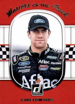 2018 Donruss - Masters of the Track #MT7 Carl Edwards Front