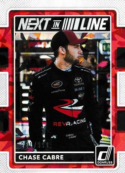 2018 Donruss - Next in Line Cracked Ice #NEXT 2 Chase Cabre Front