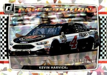 2018 Donruss - Pole Position Cracked Ice #PP2 Kevin Harvick Front