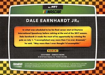 2018 Donruss - Pole Position Cracked Ice #PP7 Dale Earnhardt Jr Back
