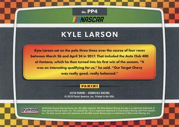 2018 Donruss - Pole Position Xplosion #PP4 Kyle Larson Back