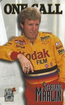 1997 Finish Line Phone Pak II #9 Sterling Marlin Front