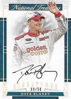 2017 Panini National Treasures - Signatures Holo Silver #S-DB Dave Blaney Front