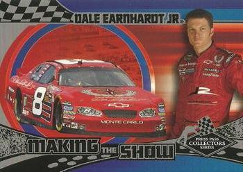 2005 Press Pass Collectors Series Making the Show #MS 5 Dale Earnhardt Jr. Front
