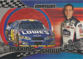 2005 Press Pass Collectors Series Making the Show #MS 23 Jimmie Johnson Front