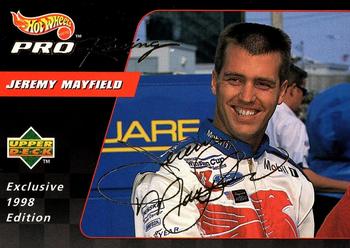 1998 Upper Deck Hot Wheels Pro Racing #F23 Jeremy Mayfield Front