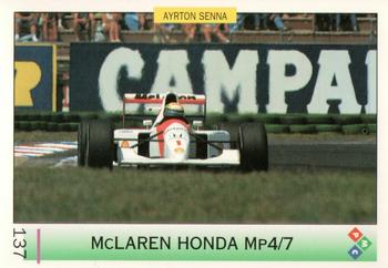 1994 PMC Ayrton Senna #137 Ayrton Senna Front