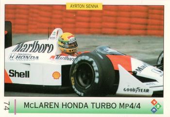 1994 PMC Ayrton Senna #74 Ayrton Senna Front