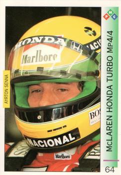 1994 PMC Ayrton Senna #64 Ayrton Senna Front