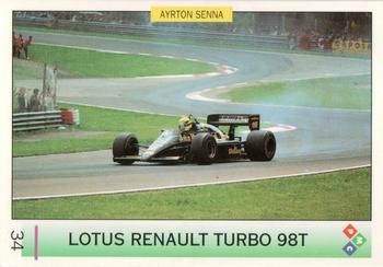 1994 PMC Ayrton Senna #34 Ayrton Senna Front