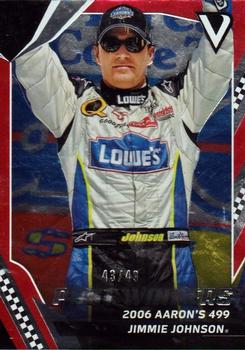 2018 Panini Victory Lane - Red #99 Jimmie Johnson Front