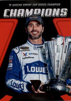 2018 Panini Victory Lane - Champions Red #C1 Jimmie Johnson Front