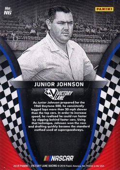 2018 Panini Victory Lane - NASCAR at 70 #N6 Junior Johnson Back