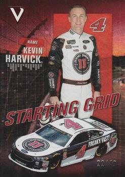 2018 Panini Victory Lane - Starting Grid Red #S4 Kevin Harvick Front