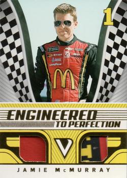 2018 Panini Victory Lane - Engineered to Perfection Gold #EP-JM Jamie McMurray Front