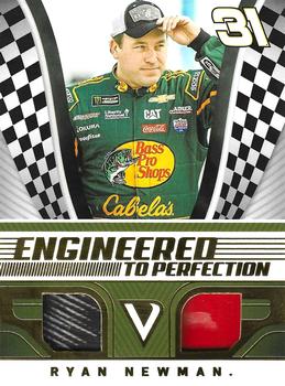 2018 Panini Victory Lane - Engineered to Perfection Gold #EP-RN Ryan Newman Front