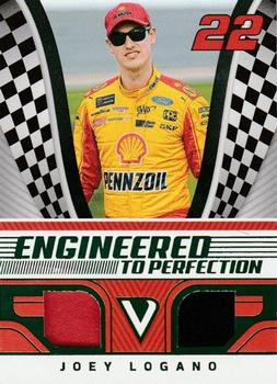 2018 Panini Victory Lane - Engineered to Perfection Green #EP-JL Joey Logano Front