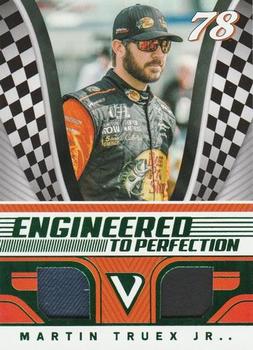2018 Panini Victory Lane - Engineered to Perfection Green #EP-MT Martin Truex Jr. Front