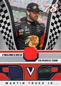 2018 Panini Victory Lane - Engineered to Perfection Triple Materials #EPT-MT Martin Truex Jr. Front