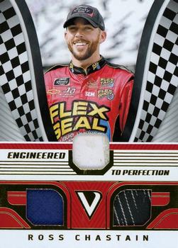 2018 Panini Victory Lane - Engineered to Perfection Triple Materials Gold #EPT-RC Ross Chastain Front