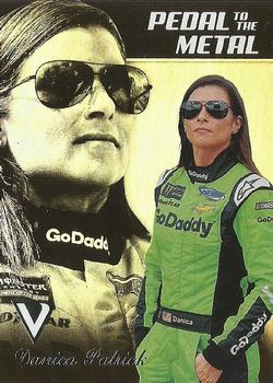 2018 Panini Victory Lane - Pedal to the Metal #15 Danica Patrick Front