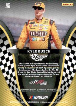 2018 Panini Victory Lane - Pedal to the Metal #35 Kyle Busch Back