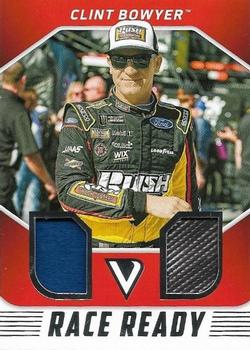 2018 Panini Victory Lane - Race Ready Dual Materials #RRD-CB Clint Bowyer Front