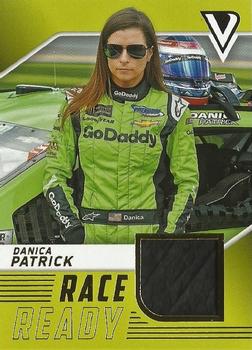 2018 Panini Victory Lane - Race Ready Materials Gold #RR-DP Danica Patrick Front